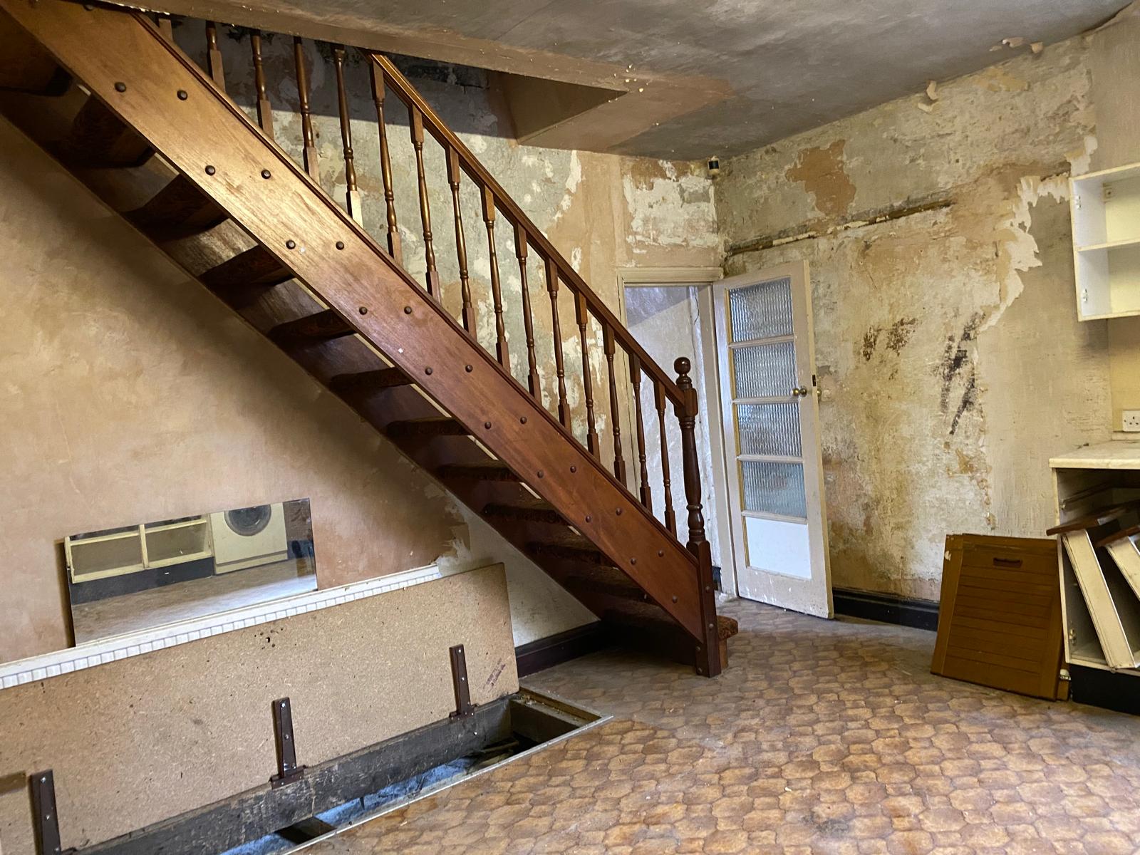 Property interior before refurbishment